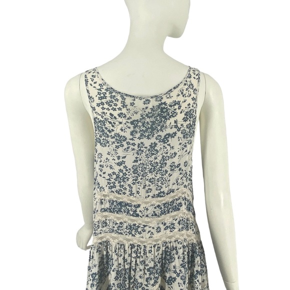 Free People Floral Trapeze Slip in Ivory Small - Picture 5 of 13